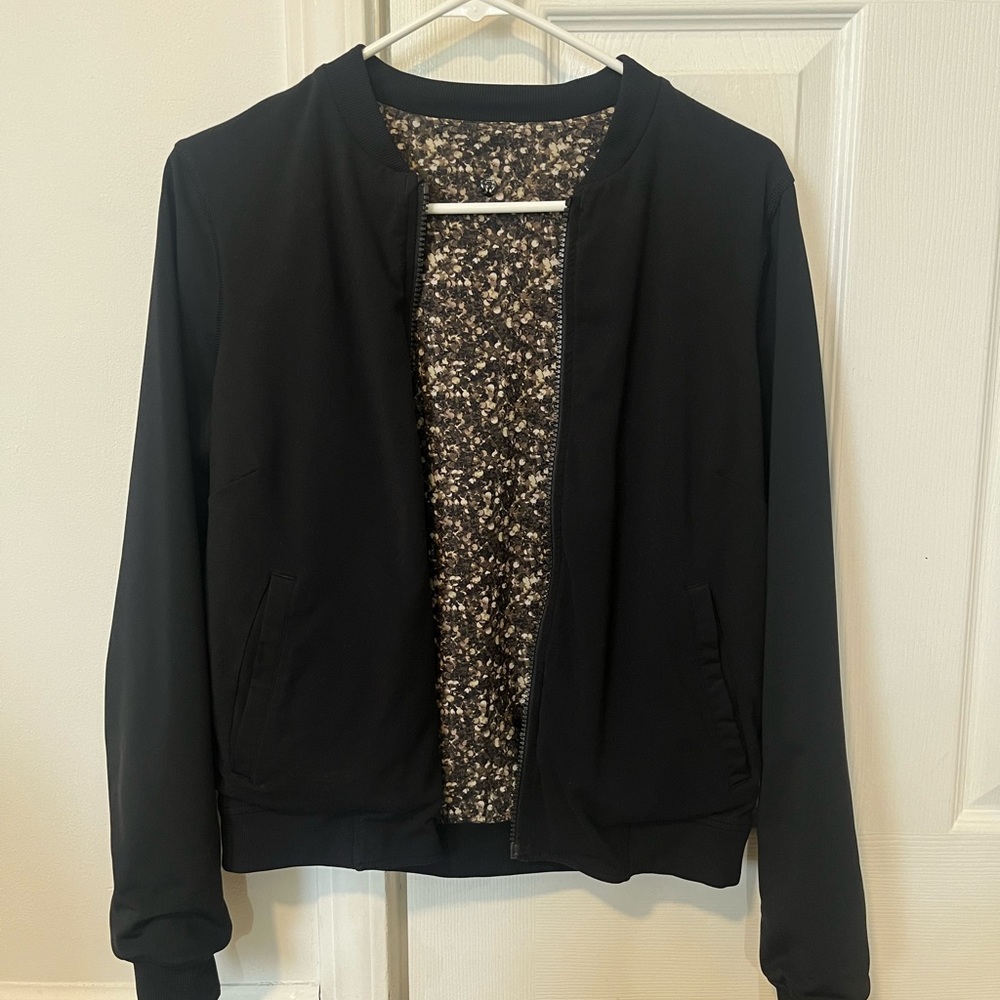 lululemon women’s bomber jacket